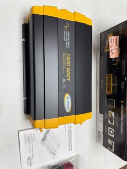 Go Power Go-ISW1500-12 Industrial Pure Sine Wave Inverter 12 Volt Input 1500 Watt