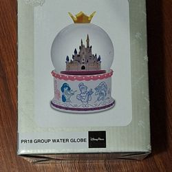 Disney Castle Water Globe Snow Globe
