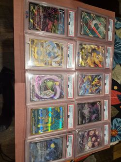 Psa 10 Pokémon slabs