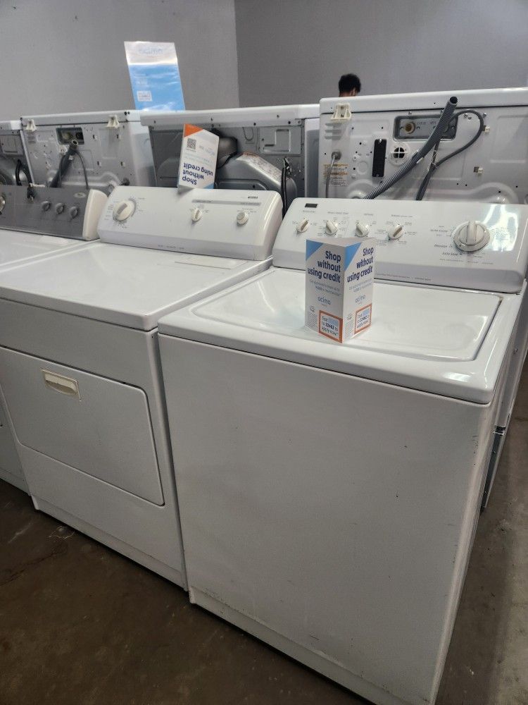 SET KENMORE WASHER AND ELECTRIC DRYER