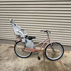 Huffy bike with child care seat