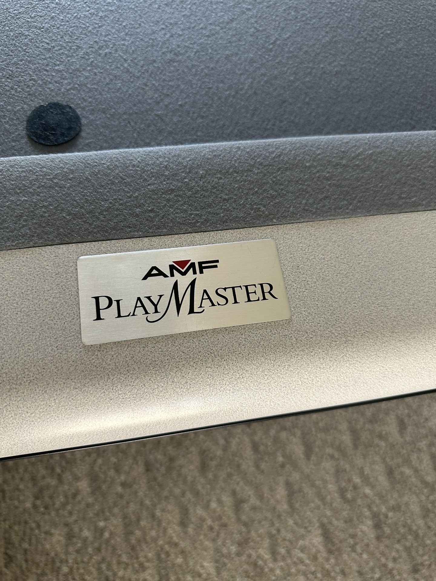 AMF Playmaster  Grey Pool Table 