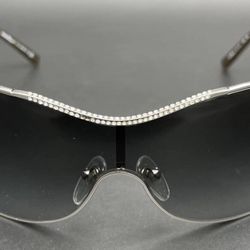 Salvatore Ferragamo Sunglasses Women 1176-B With Case And Cloth PreOwned