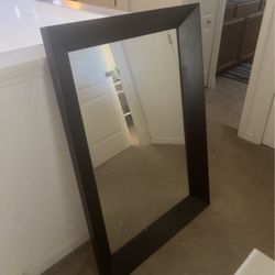 Wood Mirror