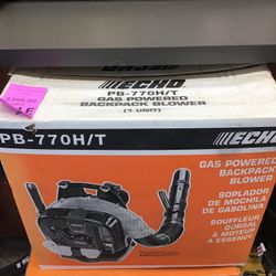 Echo Gas Powered Backpack Blower