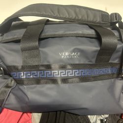  Designer Bag Versace Parfums Duffel Bag/ Backpack For Sale 