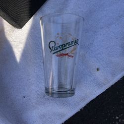 Rare Staropramen Czech)16oz  Pint Glasses Still In Original Box