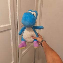 Blue Yoshi Plushie 
