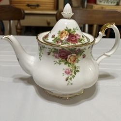 Vintage Royal Albert Bone China Teapot 