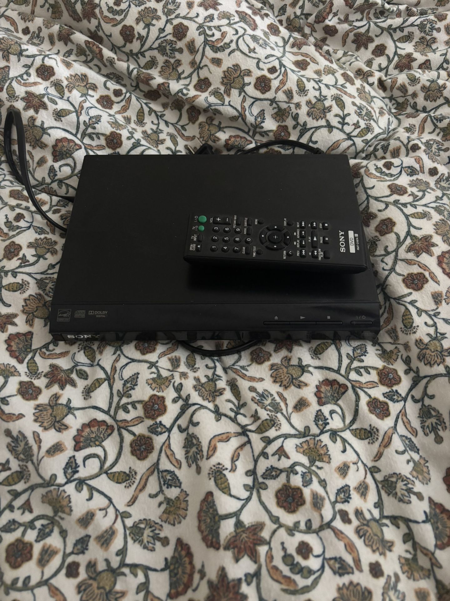 Sony DVD Player with Remote – DVP-SR510H