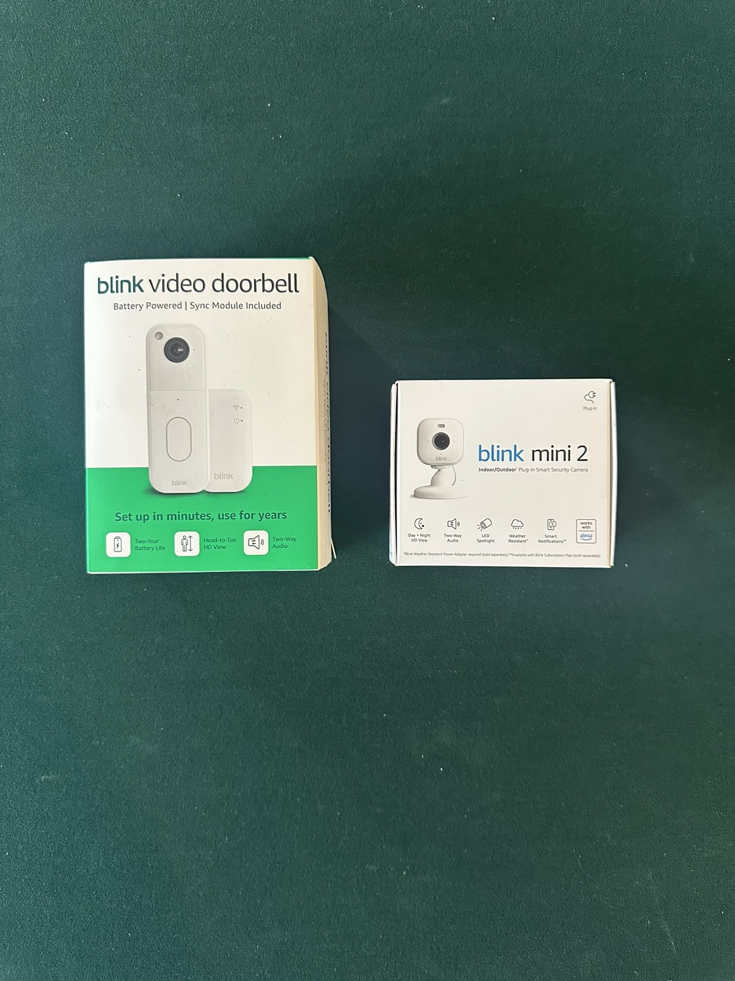 Blink Video Doorbell and Camera Bundle