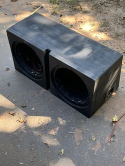 Dual 12 Subwoofer Box 
