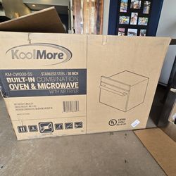 Brand New In Box Kool More 30-in Built-in Microwave
