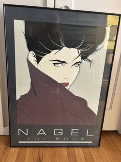 Nagel “The Book” Vintage 1985 Art Print
