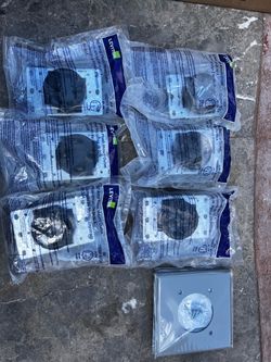 30a/50a 4 prong nema outlet plug & plate