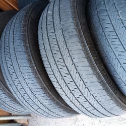 225/65/17 TIRES SET OF 4 