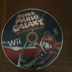 SUPER MARIO GALAXY NINTENDO Wii GAME - DISC ONLY -