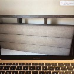 Queen Bedroom set for sale-- Gray Wood!
