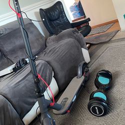 E Scooter And Kids Hover Board