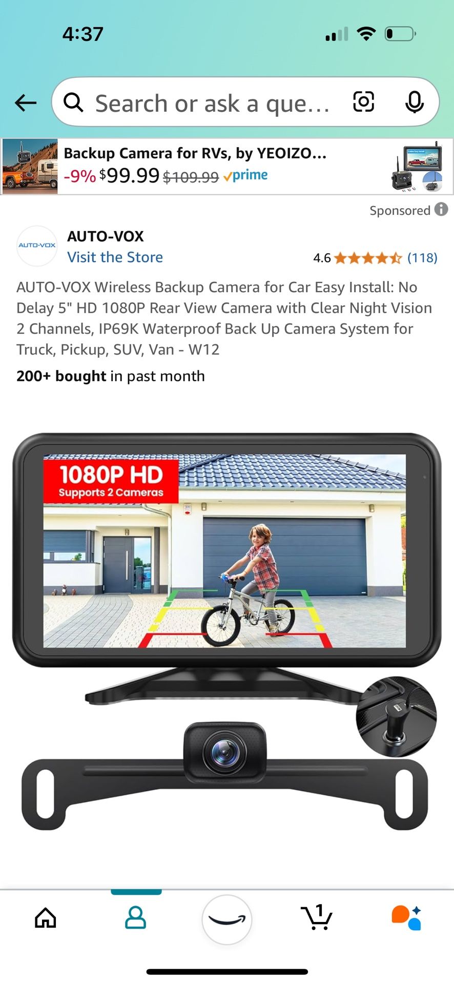 Back Up Camera 