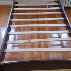 Twin Bed With Storage And Mattress 