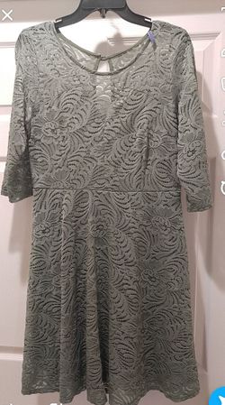 Lace Dress Mint Green