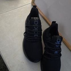 Adidas Men’s Shoe 11.5 WIDE Lite Racer Adapt 5.0 Black Running Sneakers HR1800