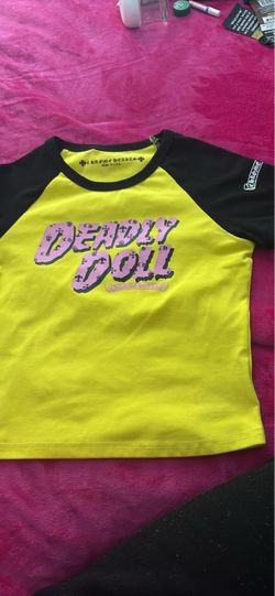 Chrome Hearts Deadly Doll Tee Yellow
