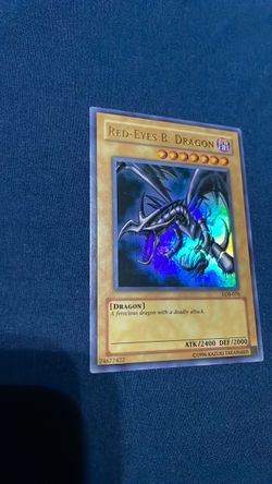 Konami Red-Eyes B. Dragon Ultra Rare Yu-Gi-Oh! LOB-070 Red Eyes Black Unlimited