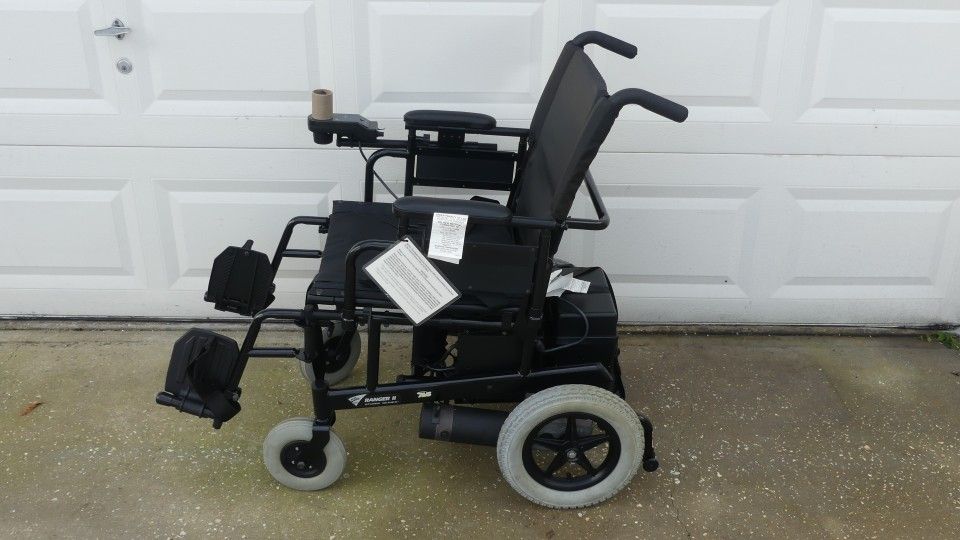 Invacare Action Ranger II Electric Wheelchair Storm Series