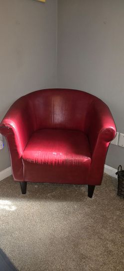 Red Accent Chair