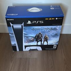 Ps5 Digital 500gb + 1 New Controller + God Of War Game Code