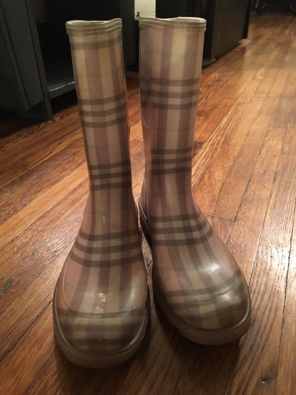 Authentic Burberry Rain boots