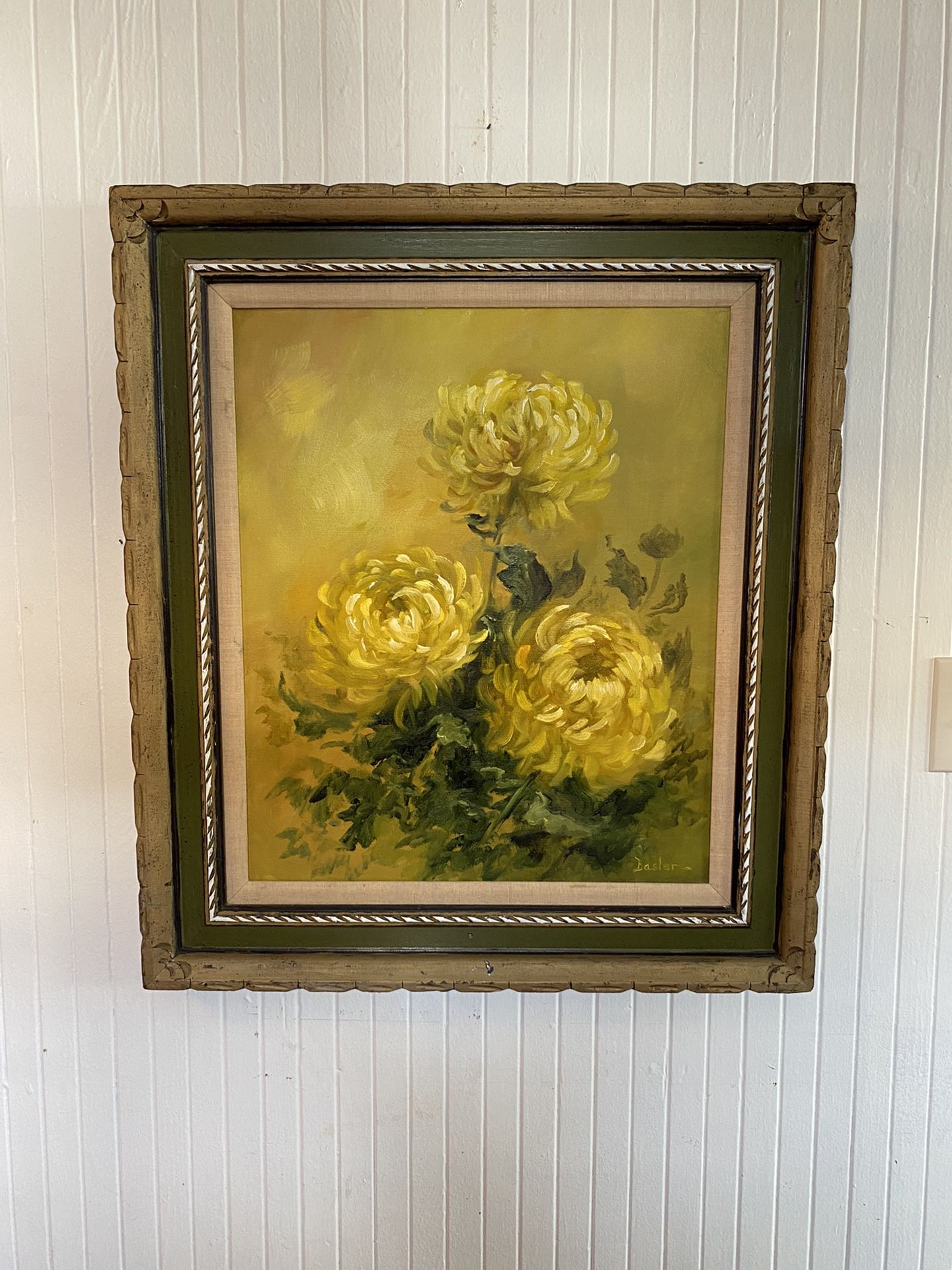 Yellow Flowers Painting 