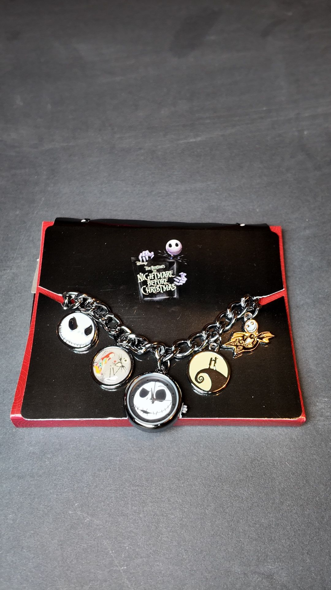 The Nightmare Before Christmas Charm Watch Bracelet