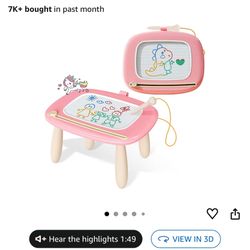 New Pink Magnetic Drawing Board 