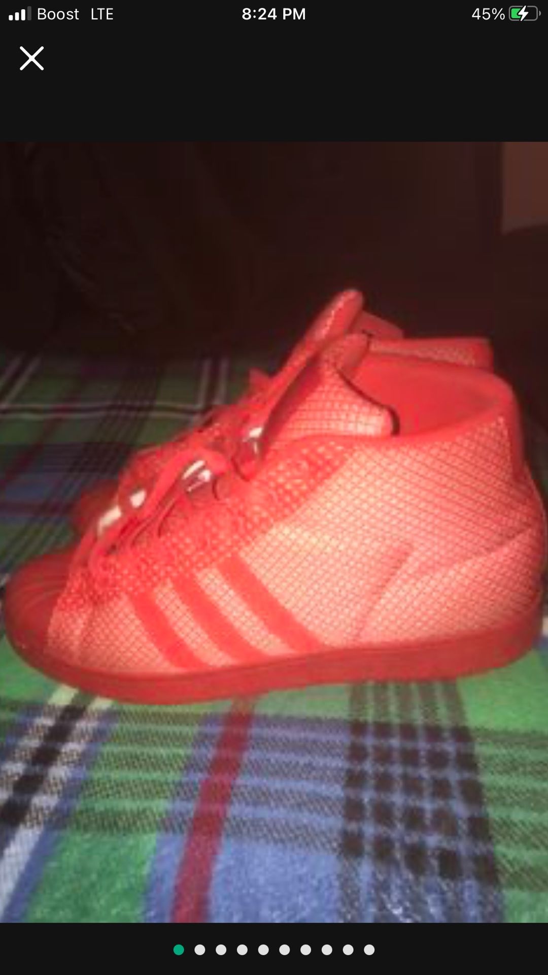 Red Adiddas Shoes 