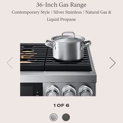 Dacor 36” Range Liquid Propane