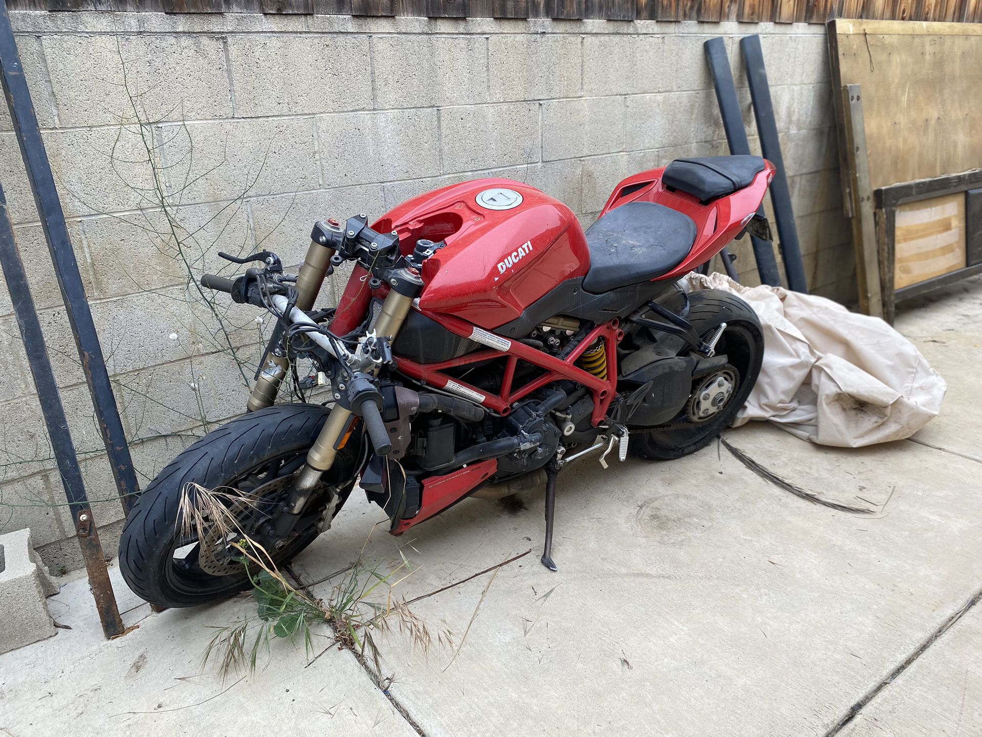 2015 Ducati 848 Parts Only 