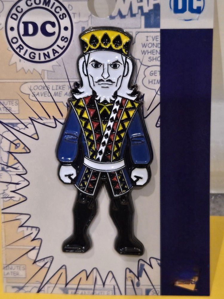 DC Comics Classic King Royal Flush Gang Enamel Metal Pin