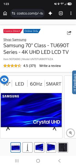 Broken Samsung 70" 4k - TU690T Series