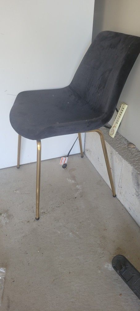 2 Velvet Chairs