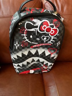 Sprayground Hello Kitty Offcial Collab Fresh Paint Backpack