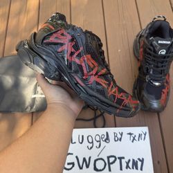 Balenciaga Runner Red Graffiti