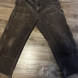 Brown Carhartt Double Knees