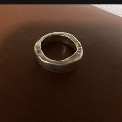 Custom Sterling Silver Ring 