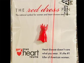 The Red Dress Pin ā¤ļø