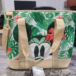 Disney Store Mickey Mouse Summer Fun Cooler Bag Lunch Tote New