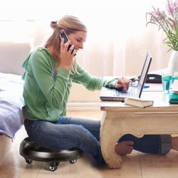 Rotating Rolling Stool Chair