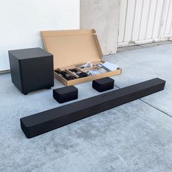 $140 (New in box) Vizio V-series 5.1 home theater sound bar dolby audio, bluetooth, wireless subwoofer, remote control (v51x-j6) audio